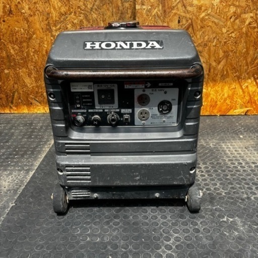 s0820601 HONDA ホンダ 発電機 EU28is セルスターター付き 車輪付き 正弦波インバーター搭載 100V 業務用 工