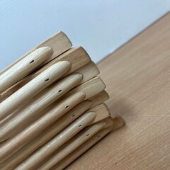木製ハンガー 8本セットの画像