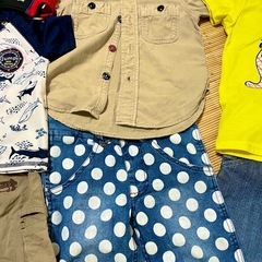 春夏秋95センチ前後の子供服まとめて9点の画像