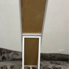 全身鏡　白フレームの画像