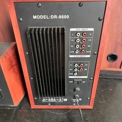 REAL LIFE スピーカーセット DR-8600 ジャンクの画像