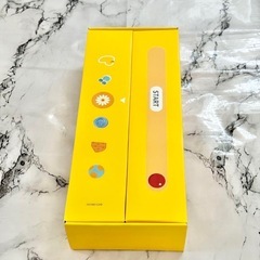 【新品未使用】ボディブラシ 電動 背中 ブラシ お風呂 IPX6防水 柔らかい イエローの画像