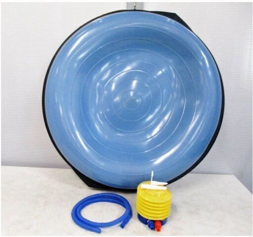 BOSU　半球バランスボール　空気入れ付　バランスヨガボール　ハーフボール　フィットネス　体幹トレーニング　コアエクササイズ