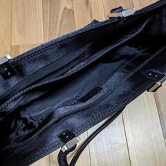 美品！トートバック　通勤　ビジネス　黒の画像