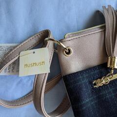 新品！HUSHUSH ハンドバッグ　ベージュの画像