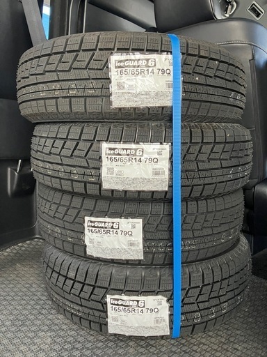 至急！新品未使用ヨコハマタイヤ4本アイスガード6