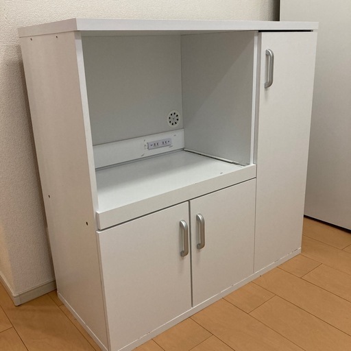 食器棚　ラック　キッチン　白　ホワイト　収納