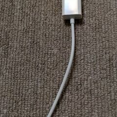 アイフォン　LAN↔USBケーブルの画像