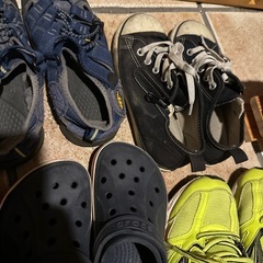 取引中男の子靴セット21センチの画像