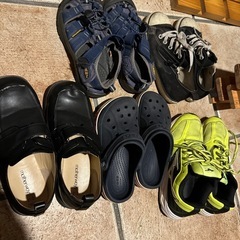 取引中男の子靴セット21センチ