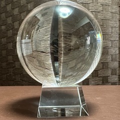 【激安】クリスタルボール15cm(人工水晶玉)