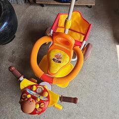 アンパンマン　三輪車　手押しの画像