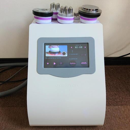 【美品】業務用 キャビテーション 40kHz ラジオ波 高周波 吸引バキューム 美容機器