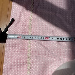 カーテン二枚セット　子供用カーテン　薄手カーテン　ピンクの画像