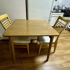 2人用ダイニングセットです