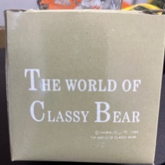 The World of CLASSY Bear クラッシーベアー置き時計新品の画像