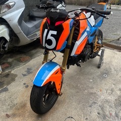 ミニバイク引退‼️ ホンダ　HRCグロム　四速グロム　予備部品満...