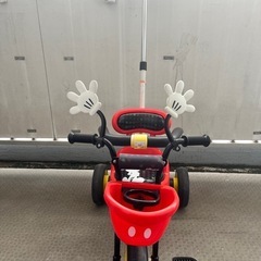 美品！！ミッキーマウスの三輪車　　（取引中）
の画像