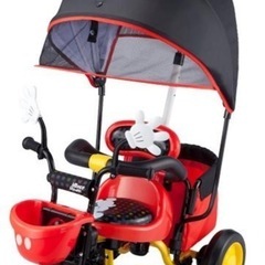 美品！！ミッキーマウスの三輪車　　（取引中）
の画像