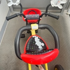 美品！！ミッキーマウスの三輪車　　（取引中）
の画像