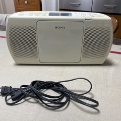SONY CDラジカセ差し上げます！の画像