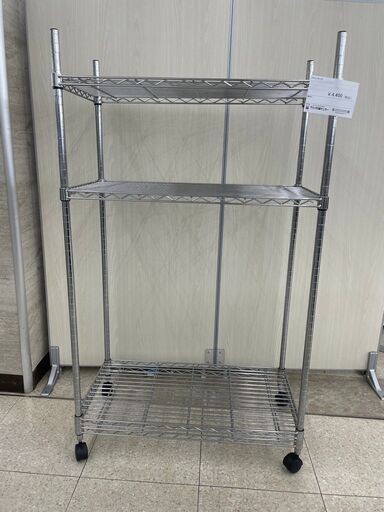 ★ジモティ割あり★  メタルラック  H157.5×D46×W90 クリーニング済み TJ8068