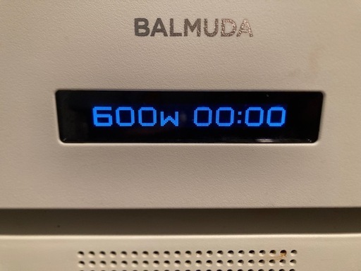 取引中 BALMUDA バルミューダ製のオーブンレンジ 2017年製 