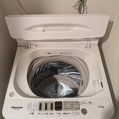 Hisense 5.5kg Washing Machine ハイセンス洗濯機の画像