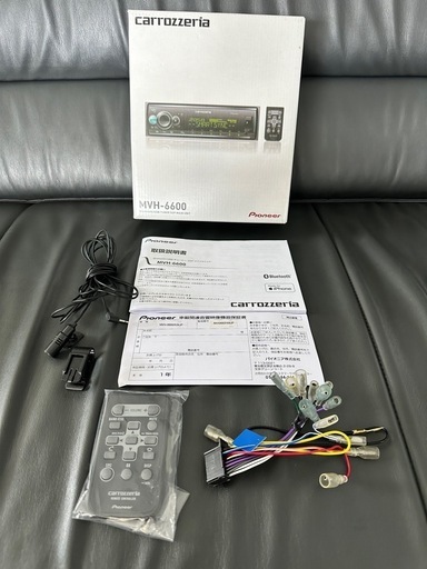 MVH-6600　 Pioneer パイオニア オーディオ 1D メカレス Bluetooth USB iPod iPhone AUX