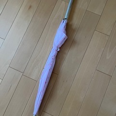 長傘　ハートピンクの画像