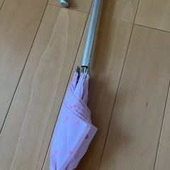 長傘　ハートピンクの画像