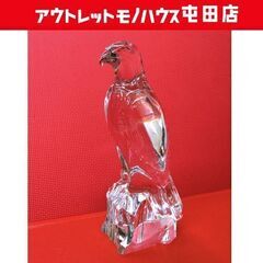 Baccarat バカラ ファルコン 鳥 はやぶさ クリスタルガラス置物 インテリア 札幌市北区屯田