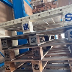 木パレットの画像