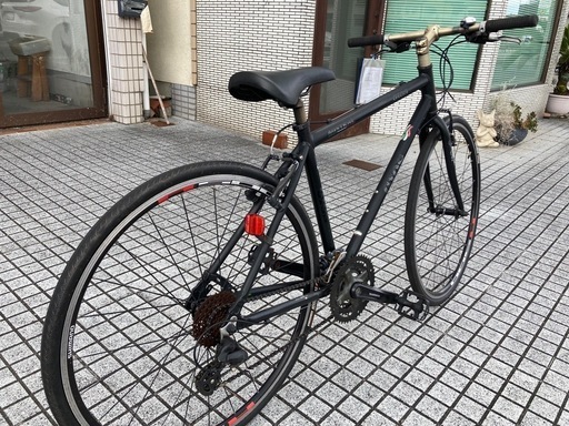 GIOS】クロスバイク 3x8段変速 前後タイヤ、チェーン、サドル新品
