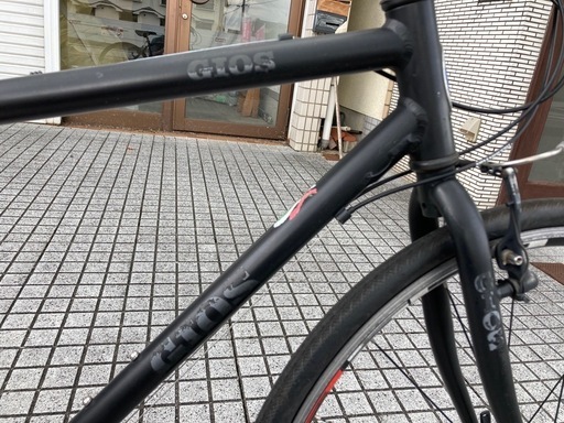 GIOS】クロスバイク 3x8段変速 前後タイヤ、チェーン、サドル新品