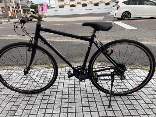 【GIOS】クロスバイク　3x8段変速　前後タイヤ、チェーン、サドル新品❗️スタンド付　若林自転車　浜大津　SALE中❗️