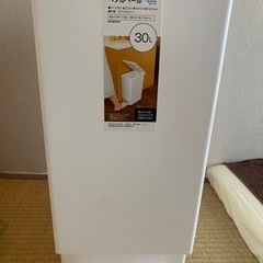 【完全未使用】ペダル付きゴミ箱（30Lニトリ）