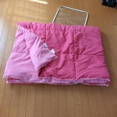 Hollander live comfortably　ウォッシャブル　肌掛ぶとん　ピンクの画像