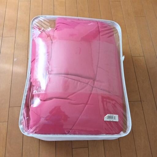 Hollander live comfortably　ウォッシャブル　肌掛ぶとん　ピンク