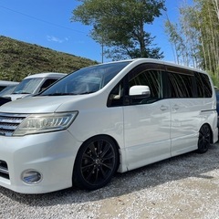 C25 セレナ後期　エアサス公認車　車検残あり　早期売却