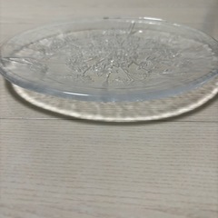【美品】KOSTA BODA　ガラス皿　26センチ　2枚組の画像