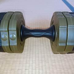 ダンベル 10kg　[リーディングエッジ] 可変式ダンベル アーミーダンベルの画像