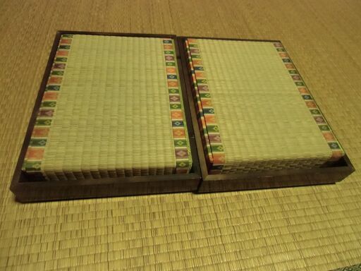 飾り畳 人形や 置物 飾りものを飾る畳 2点 （30×22.5×4.5）お譲りします。＊石川県＊美川より＊期間限定