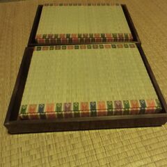 飾り畳 人形や 置物 飾りものを飾る畳 2点 （30×22.5×4.5）お譲りします。＊石川県＊美川より＊期間限定の画像