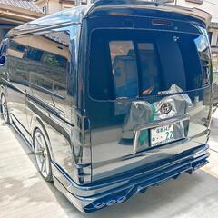 ハイエース　ワイド　SADスティンガーバンパー
