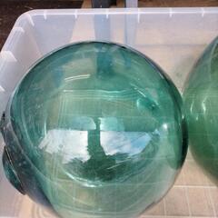 漁業用ガラス玉の画像