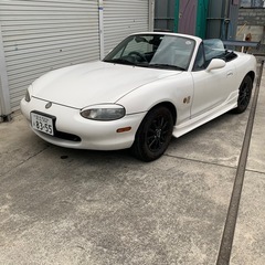 売約済み 車検あり ロードスター NB AT 現状販売 ホワイト 1.6の画像