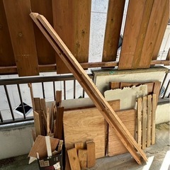 🉐先着順！木材無料！DIYや焚き火用に！