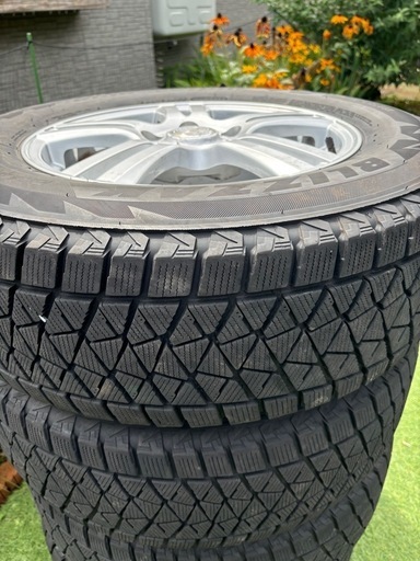 195/70/16バリ溝タイヤホイール‼️
