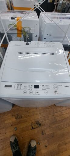 【リサイクルショップどりーむ鹿大前店】No.10201　洗濯機　ヤマダ　6.0㎏　2022年製